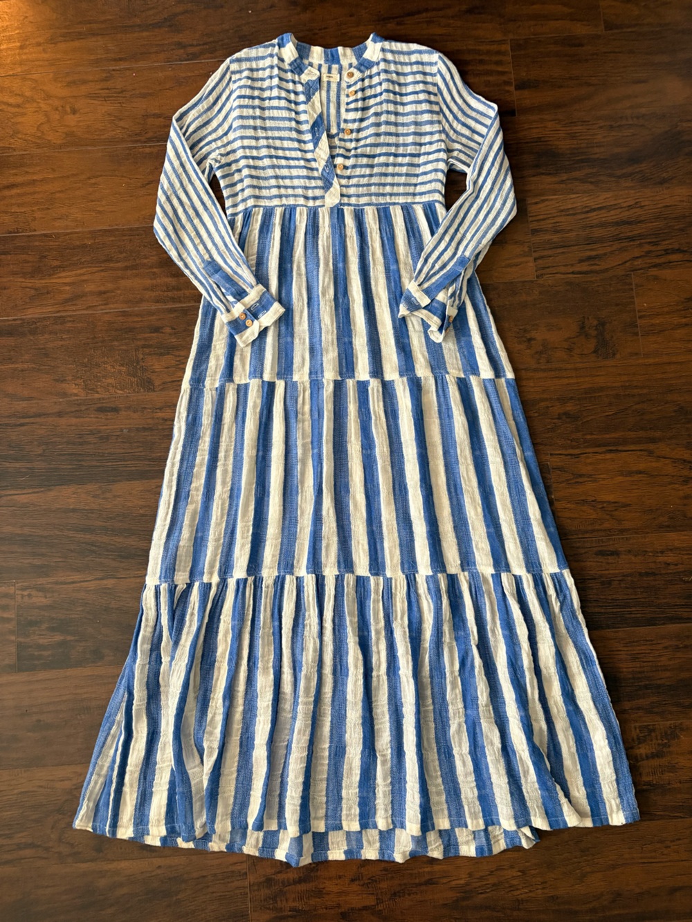 Warm NY Striped Maxi dress size 0
